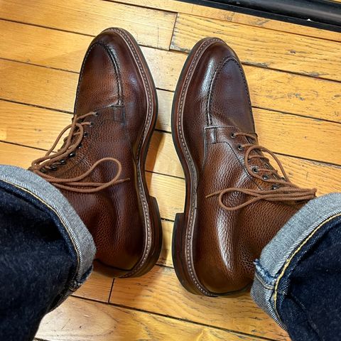 Crockett & Jones Galway 2 in Dark Brown Scotch Grain