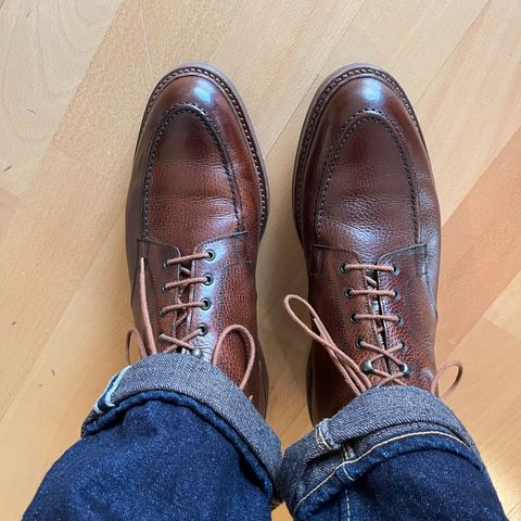 Crockett & Jones Galway 2 in Dark Brown Scotch Grain