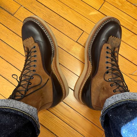 White's C350-CS in Seidel Brown Dress & Brown Distress