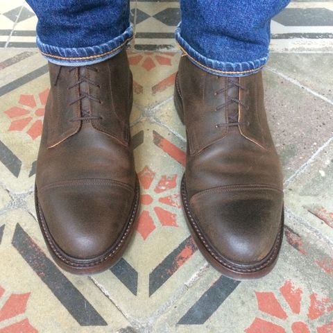 Crockett & Jones Coniston in Dark Brown Roughout Suede