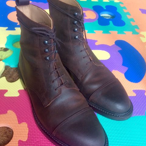 Crockett & Jones Coniston in Dark Brown Roughout Suede