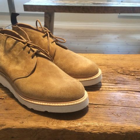 Tricker's Mike Chukka Boot in C.F. Stead Peanut Kudu Reverse