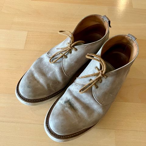 Tricker's Mike Chukka Boot in C.F. Stead Peanut Kudu Reverse