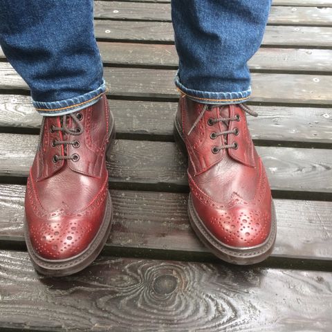 Tricker's Stow Country Boot in C.F. Stead Sign Classic Kudu