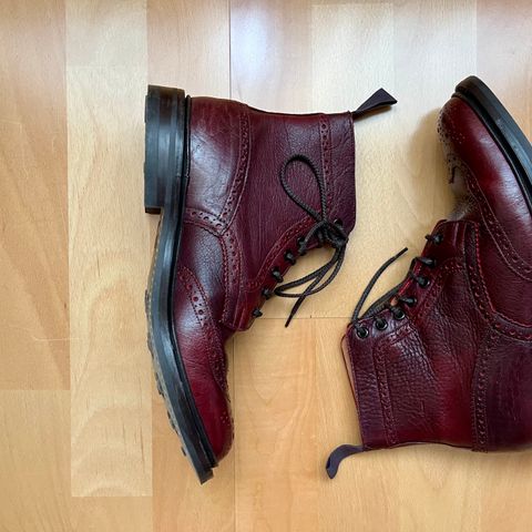 Tricker's Stow Country Boot in C.F. Stead Sign Classic Kudu