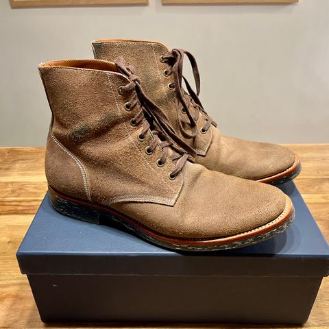 Briselblack The Hawk in Horween Natural Chromexcel Roughout