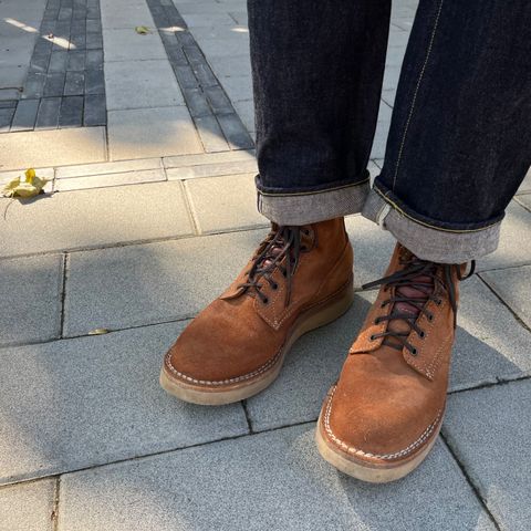 White's C350-CS in Seidel Red Dog Oil Tan Roughout