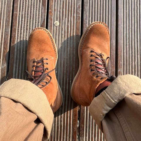 White's C350-CS in Seidel Red Dog Oil Tan Roughout