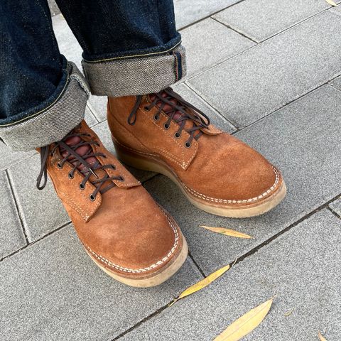 White's C350-CS in Seidel Red Dog Oil Tan Roughout