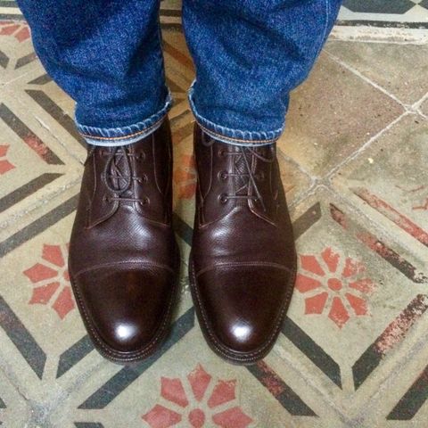 Edward Green Connemara in Tanneries Haas Dark Brown Utah