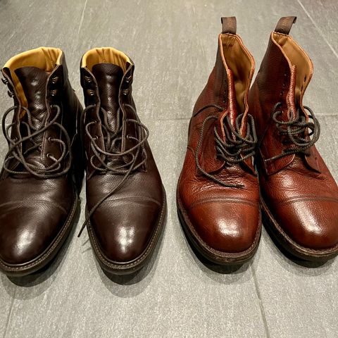 Edward Green Connemara in Tanneries Haas Dark Brown Utah