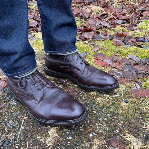 Edward Green Connemara in Tanneries Haas Dark Brown Utah