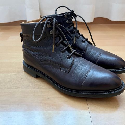 Edward Green Connemara in Tanneries Haas Dark Brown Utah