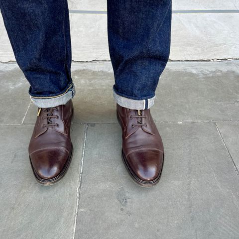 Edward Green Connemara in Haas Dark Brown Utah