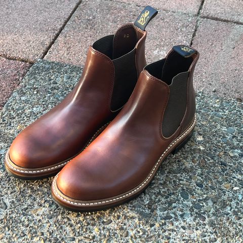 John Lofgren Chelsea Boots in Horween Brown Chromexcel