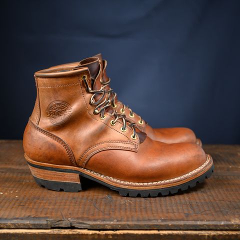 Search result thumbnail of Frank's Boots Wilshire in J&FJ Baker Natural Oak Bark Tanned Harness