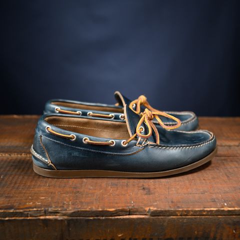 Search result thumbnail of Oak Street Bootmakers Camp Moc in Horween Navy Chromexcel