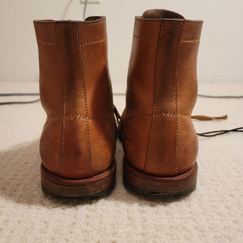 Flame Panda Monkey Boot in Maryam Natural Horsebutt
