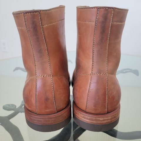 Flame Panda Monkey Boot in Maryam Natural Horsebutt