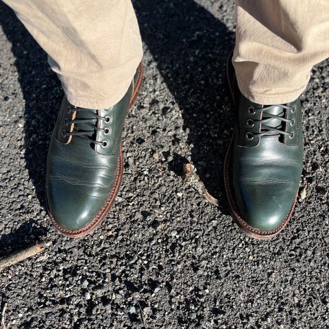 Search result thumbnail of Grant Stone Diesel Boot in Horween Navy Chromexcel