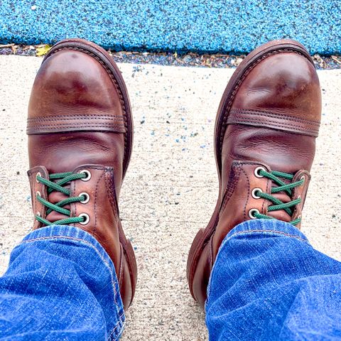 Red Wing Iron Ranger in S.B. Foot Amber Harness