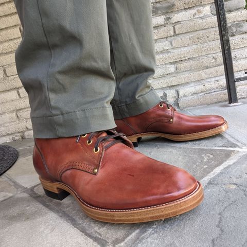Iron Boots The Great Escape in Guidi Brown Washed Horsebutt