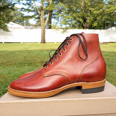 Iron Boots The Great Escape in Guidi Brown Washed Horsebutt