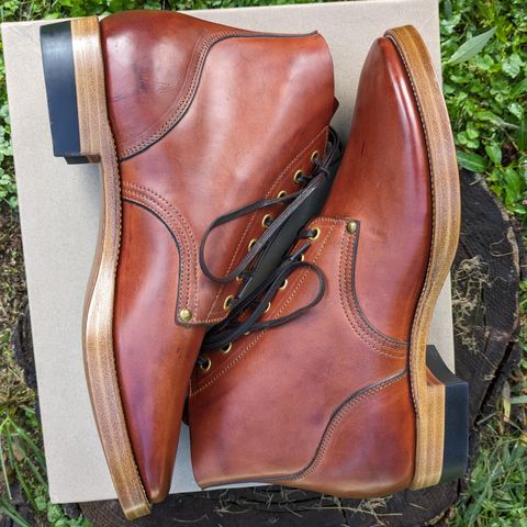 Iron Boots The Great Escape in Guidi Brown Washed Horsebutt