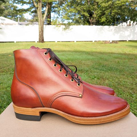 Iron Boots The Great Escape in Guidi Brown Washed Horsebutt