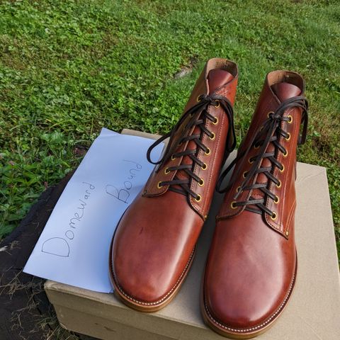 Iron Boots The Great Escape in Guidi Brown Washed Horsebutt