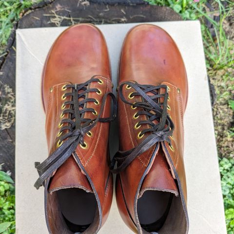 Iron Boots The Great Escape in Guidi Brown Washed Horsebutt