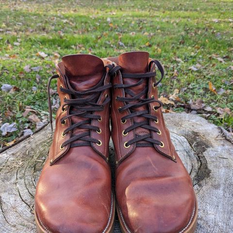 Iron Boots The Great Escape in Guidi Brown Washed Horsebutt