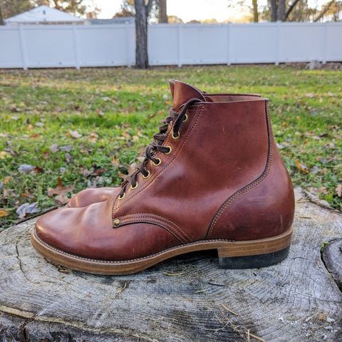Iron Boots The Great Escape in Guidi Brown Washed Horsebutt