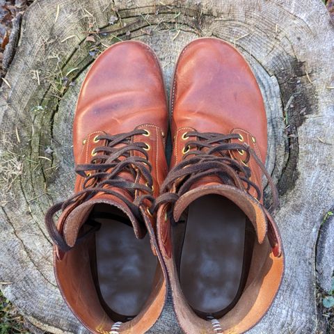 Iron Boots The Great Escape in Guidi Brown Washed Horsebutt