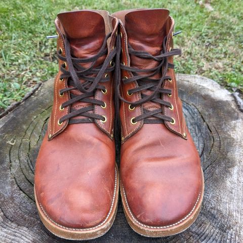Iron Boots The Great Escape in Guidi Brown Washed Horsebutt