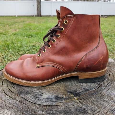 Iron Boots The Great Escape in Guidi Brown Washed Horsebutt