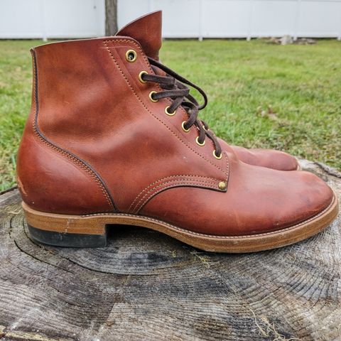 Iron Boots The Great Escape in Guidi Brown Washed Horsebutt