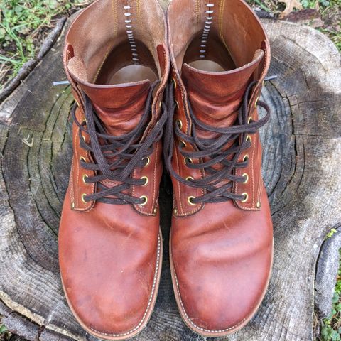 Iron Boots The Great Escape in Guidi Brown Washed Horsebutt