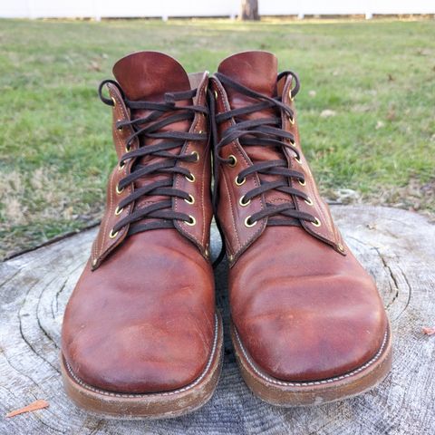 Iron Boots The Great Escape in Guidi Brown Washed Horsebutt