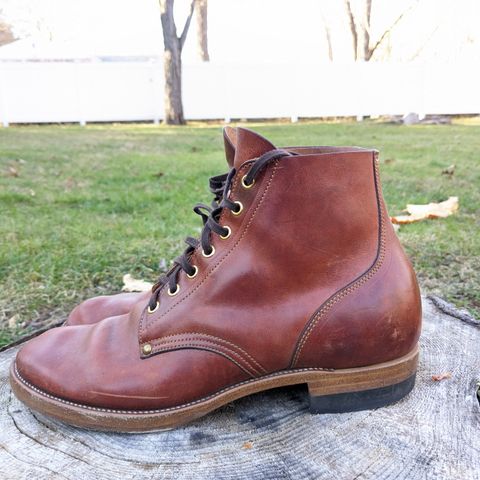 Iron Boots The Great Escape in Guidi Brown Washed Horsebutt