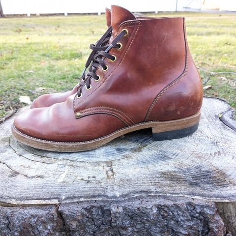 Iron Boots The Great Escape in Guidi Brown Washed Horsebutt