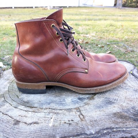 Iron Boots The Great Escape in Guidi Brown Washed Horsebutt