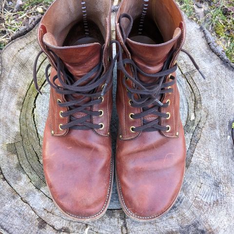Iron Boots The Great Escape in Guidi Brown Washed Horsebutt