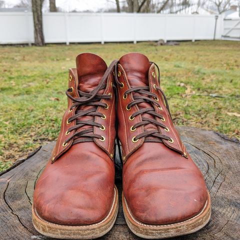 Iron Boots The Great Escape in Guidi Brown Washed Horsebutt