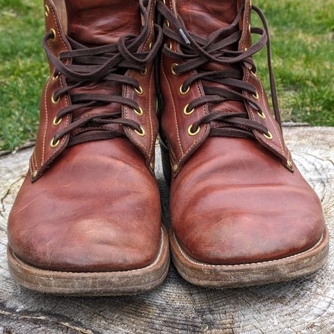 Iron Boots The Great Escape in Guidi Brown Washed Horsebutt