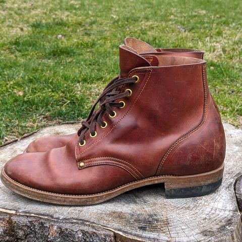 Iron Boots The Great Escape in Guidi Brown Washed Horsebutt