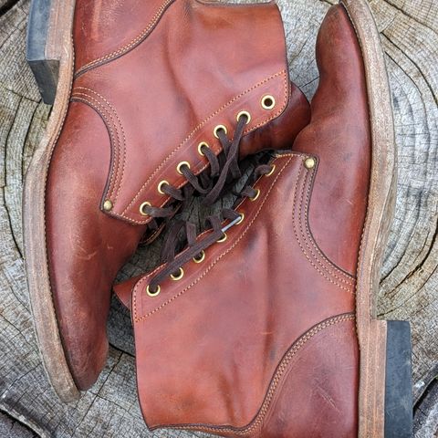 Iron Boots The Great Escape in Guidi Brown Washed Horsebutt