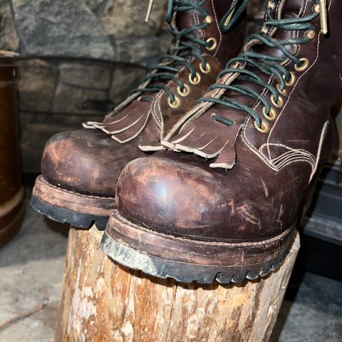Dayton Boots Lineman (Vintage) in Seidel Ranger red