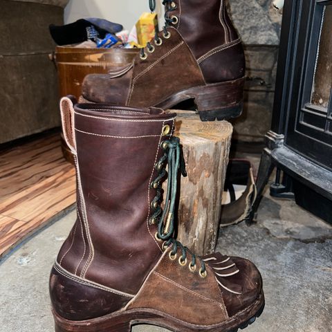 Dayton Boots Lineman (Vintage) in Seidel Ranger red