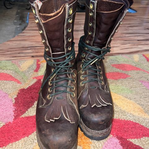 Dayton Boots Lineman (Vintage) in Seidel Ranger red
